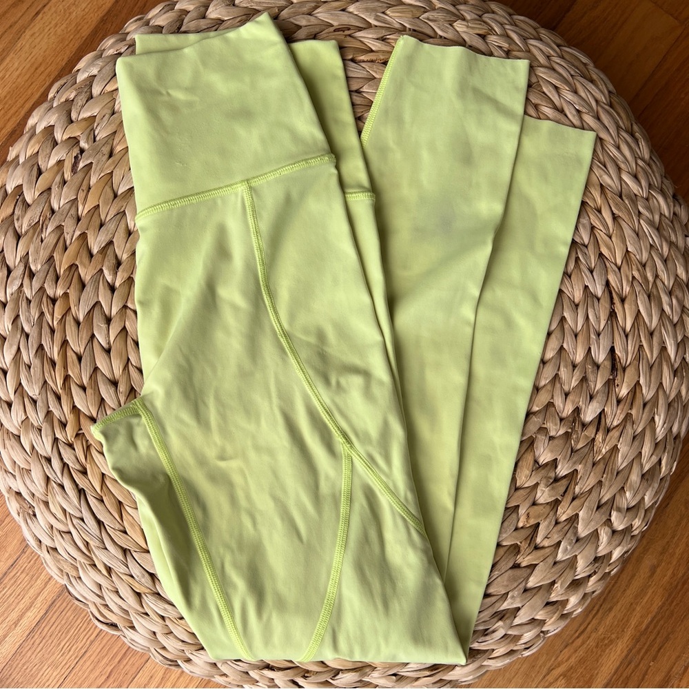 Aerie Neon Yellow Leggings
